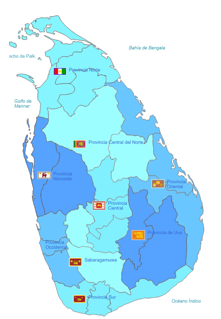 Provincias de Sri Lanka