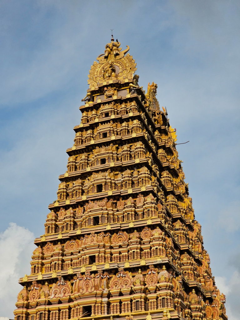 Detalle de un templo en Jaffna