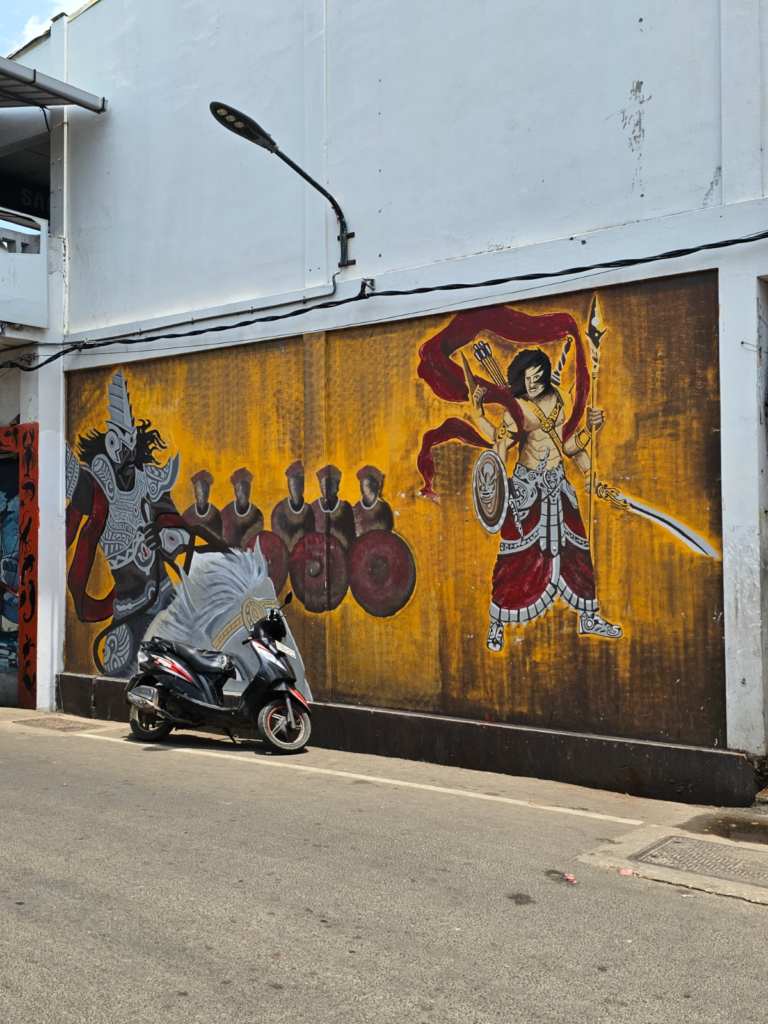 calles de Jaffna en Sri Lanka